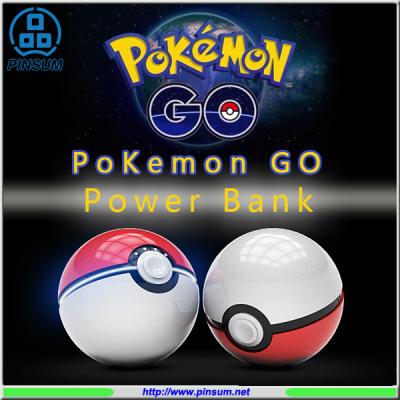 China Pokemon ball  12000mah   power bank with night lighting for sale