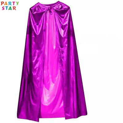 China Fashional Wholesale Custom Design Masquerade Color Trend Stage Coat Adult Bright Long Party Styling Capes for sale