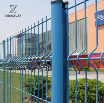 China Easily Assembled 3D Curved Wire Mesh Fence Cheap Price Decorative 3D Wire Mesh Fence for sale