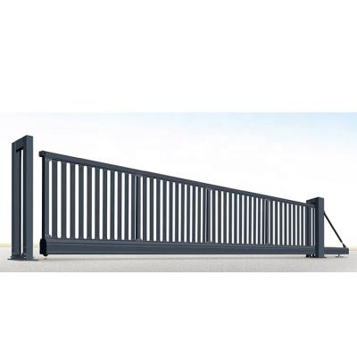 China Modern Galvanized Modern Automatic Iron Entry Metal Sliding Gate Metal Driveway Gate Designs For Sale for sale