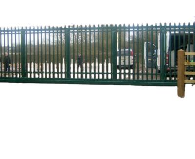 China Good quality easily assembled galvanized iron gate design pipeline sliding gate designs wrought iron gate for sale for sale