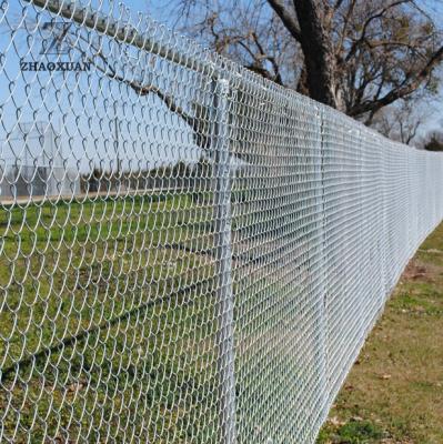 China Barrier Mesh Fence Chain Link PVC Barrier Export Fast Delivery Time Easily Assembled Chain Link for sale