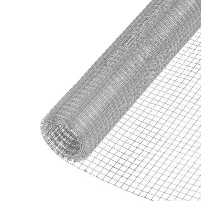 China Wholesale Welded Wire Mesh Easily Assembled 1/4 Inch Galvanized Welded Wire Mesh Roll Rabbit Garden Farm Cage for sale