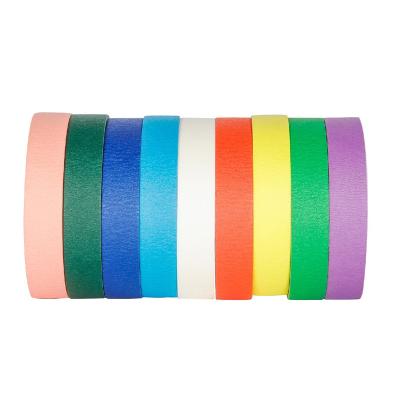 China Heat Resistant Car Paint Spray Multi Colored Rice Paper Tape for sale