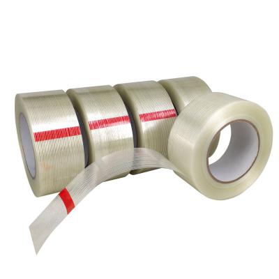 China Heat Resistant Fiberglass Fiberglass Casting Waterproof Roll Steel Packing Sealing Monofilament Monofilament Tape for sale