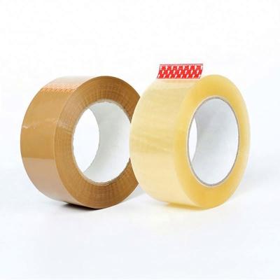 China Custom Logo Printed Bopp Packing Tape Heat Resistant Strong Adhesive With Company Logo for sale