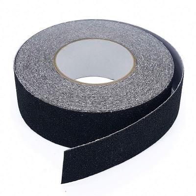 China Heat Resistant PVC 80 Grit Sand Weather Resistant Tread Skid Non Slip Grip Safety Anti-Slip Tape For Stairs for sale