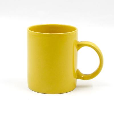 China Factory viable supply more color luster travel terracotta stoneware ceramic coffee mug for sale