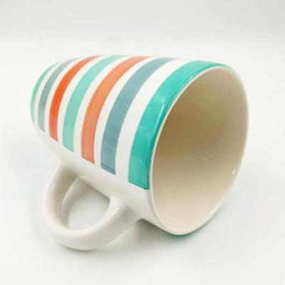 China Sustainable Hot Sale Personalized Color Promotional Coffee Mug With Handle for sale