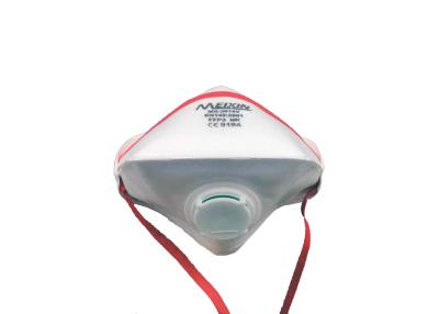 China CE FFP3V Foldable Valved Dust Mask For Food Industry Applications for sale