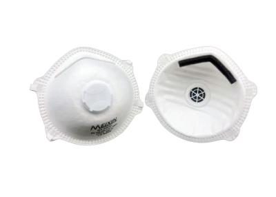 China Non Woven Fabrics Dolomite Dust Mask With Filtering Facepiece Respirator for sale