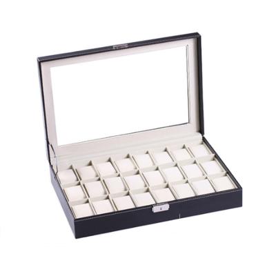 China Luxury Customized High Quality PU Watch Box , High Grade Multifunctional Watch Box for sale