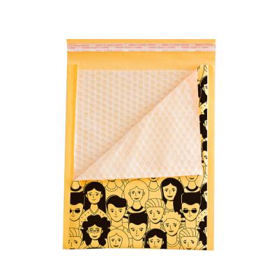 China Strong Adhesive Custom Biodegradable Bubble Mailer Compostable Bubble Mailers in Different Sizes Bubble Mailers with Biodegradable Designs for sale