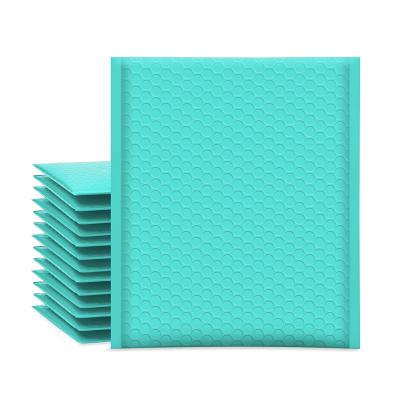 China Teal Bubble Mailers Shipping Bags Strong Adhesive Padded Poly Envelopes Packaging Mailing Mailing Envelopes Waterproof Self Seal Adhesive for sale