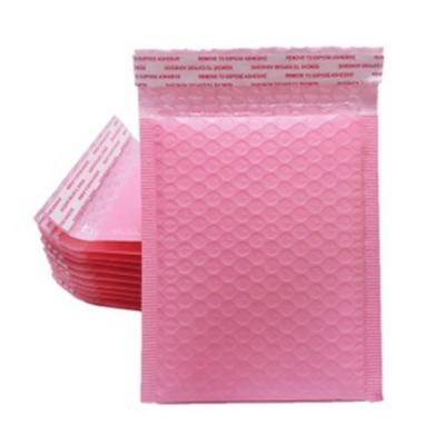 China Express Pink Waterproof Bag 10x13 Bubble Mailers Envelopes Custom Design Eco-Friendly Mailing Envelopes Bag Poly Pink Mailers For Clothing for sale