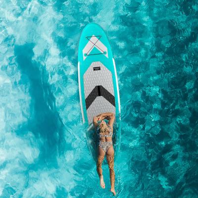 China Water sport customized high quality leisure inflatable surf SUP fishing standup paddle board with durable SUP accessories, carry bag, pump for sale