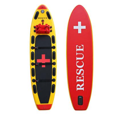 China Custom Water Sport Surfboards Type Customized Water Rescue Inflatable Sip Boards For Water Relief Team for sale