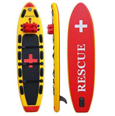 China Fishing Strong Epoxy Rescue Boards Customized International Rescue Surf Board Rescue Board With Head Rack for sale