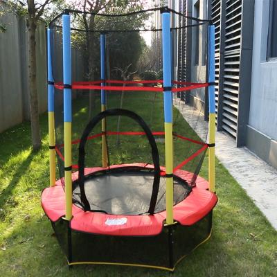 China Hot Selling E-commerce Wholesale 4.5ft Kids Indoor Trampoline Eco-friendly Inground Kids Trampoline For Kids for sale