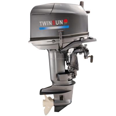 China Yacht TWINSUN 2 Stroke 30hp Long Shaft Outboard Motor Chinese Boat Outboard Motor for sale