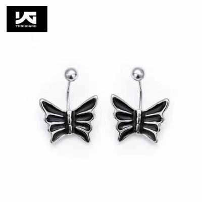 China FASHIONABLE Belly Ring Navel Ring Butterfly Belly Ring Fashion Navel Piercing Jewelry For Women for sale