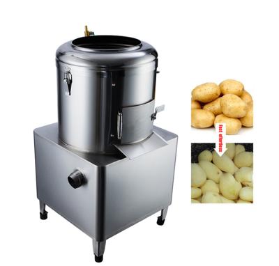 China Hotels 30L Commercial Potato Peeler Gasket Machine Potato Peeling and Cleaning Machine Potato Gasket Peeler for sale