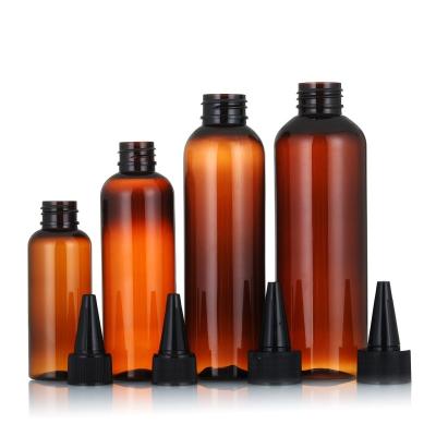 China Hot Sale 250ml Kinds Of Plastic Twist Caps Skin Care Shampoo Bottle Large Glue Top Bottle E-juice for sale