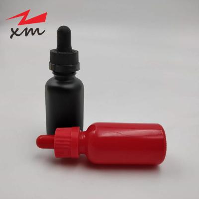 China Factory direct sale high quality 30ml glass plastic dropper bottle of E-juice for sale