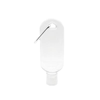 China Hand soap in the stork! Plastic PETG Bottle Hand Sanitizer Gel Bottle 60ml Chain Head Portable Bottle With Stand zu verkaufen