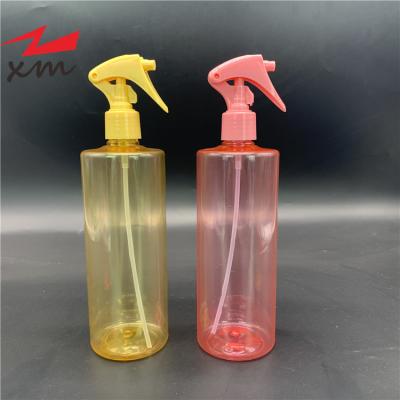 China Cleaning Soap Customized Colored Spray Bottle 28/410 Gun Spray Bottle 28/410 Trigger Mist Trigger Flat Trigger 500ml Sprayer Bottle for sale