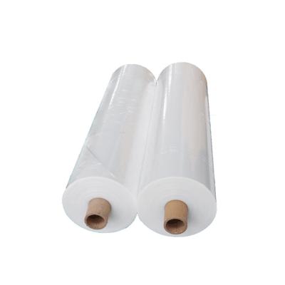 China Moisture proof 60mic insurance water bottle pe commercial shrink film for packing packing uv resistant useful for sale