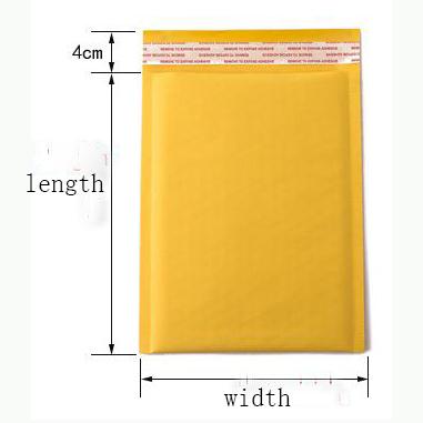 China shoes & Customized Size Self-seal Kraft Paper Clothing Mailer Mailer Bags for sale