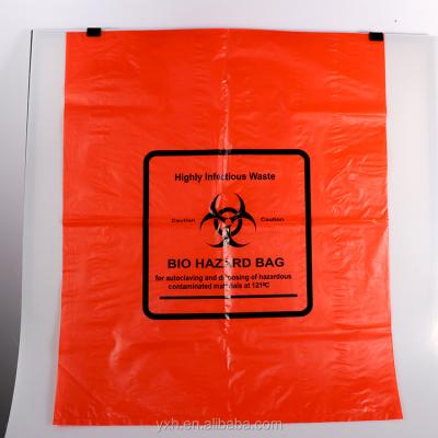 China Factory wholesale recyclable can be customized hospital clinic biohazard waste bag puncture resistant medical waste bag for sale