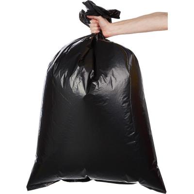 China Wholesale Garbage Bag Black Garbage Bag Manufacturer BIODEGRADABLE 120 Liter for sale