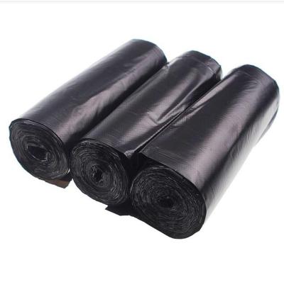 China Hot Selling Recyclable Garbage Bag Kitchen With Customizable High Hardness Size Black Garbage Bag for sale