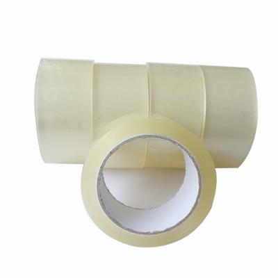 China Waterproof 48mm width clear bopp tape 40mic 110yard 48 rolls per cartons for packing for sale