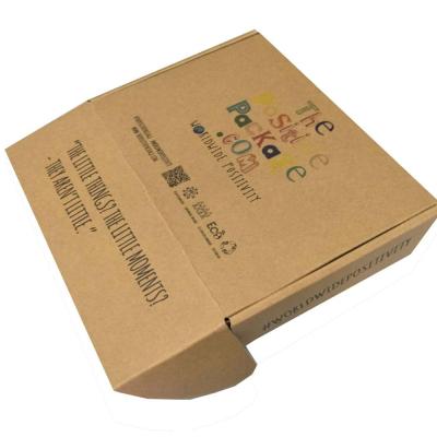 China Recycled Custom Logo Packaging Box Soap Kraft Paper Bath Bomb Packing Corrugated Shipping Box Corrugated Listing Box for sale