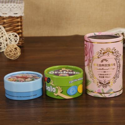 China Eco - Friendly Custom Logo Swim Bomb Packaging Round Boxes for sale