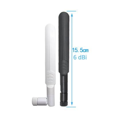 China Wifi bt devices Router cpe 6dBi 2.4G 5G 5.8G WIFI bt ble dual band rubber stick foldable Right Angle 90 Degree Omni directional antenna wifi for sale