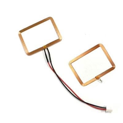 China NFC DEVICE Welcome customize 13.56MHz rfid copper Coil fpc ferrite adhesive 13.56 mhz near field Internal extender NFC 13.56mhz antenna for sale