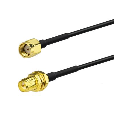 China 4G devices Pigtail extension coaxial Cable RG174 RP sma male female mcx mmcx fakra RG316 lmr200 lmr400 low loss connection antenna sma cabl for sale