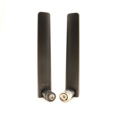 China 4G 5G wifi bt devices 4G 5G NR Antenna 600MHz-6000MHz WIFI 2.4G 5.8G LTE  cellular Screw mounting TNC SMA connector router cpe antenna 5G for sale