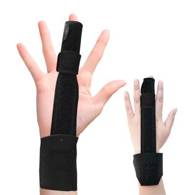 China Manufacturers Adjustable Custom Medical Palm Joint Sprain Wrist Rings Stabilizer Finger Splint Brace Support for sale