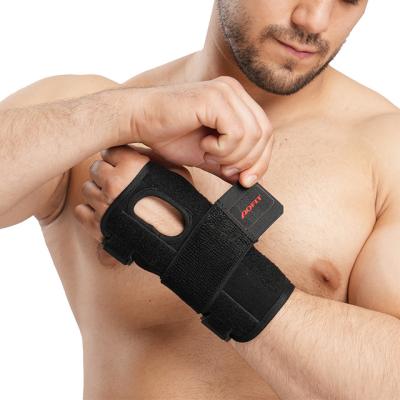 China Breathable Gym Exercise Weightlifting Workout Adjustable Elastic Wrist Support Provide Hand Support for sale