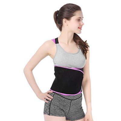 China Comfortable Neoprene Waist Trainer Slimming Belt Fitness Body Slim Back Support Belt for Women Running To Lose Weight for sale