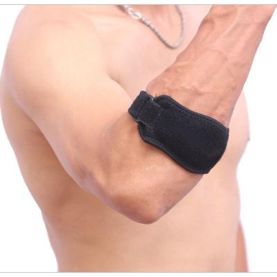 China Wholesale High Adjustable Buckle Design Elastic Safety Sports Compression Elbow Brace Tennis Elbow Strap for sale