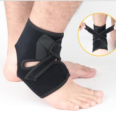 China Breathable Adjustable Elasticity Neoprene Ankle Brace Support Stabilizer Ankle Foot Orthosis Brace Relief Ankle Pain Protector Foot for sale