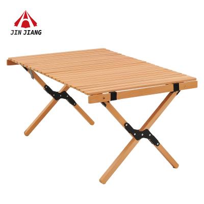 China Modern Outdoor Furniture Luxury Portable Foldable Wholesale Square With Design Camping Cloth Foldable Bar Table for sale