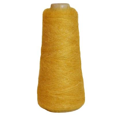 China Custom Blended Brushed Yarn Thinner Yarn Count 55%Acrylic 28%Nylon 10%Recycled Polyester 3%Wool 4%Spandex 12gg Brushed Sweater Yarn Knitting for sale