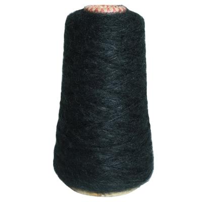 China Throw Yarn Custom Blended Throw Yarn 62%Recycle Polyester 24%Acrylic 10%Nylon 4%Wool Air Spun Chunky Airy Fancy Knitting Yarn for sale